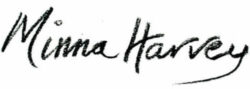 minna harvey artist logo